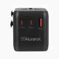 thumbnail image 2 of Aluratek Universal 20W Travel Adapter, 2 of 12