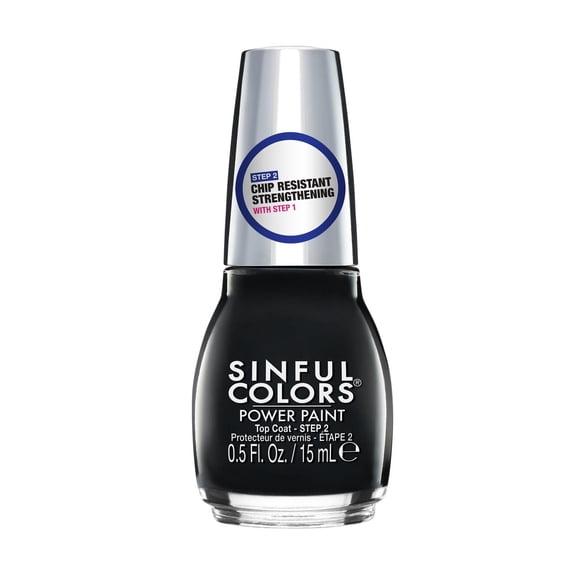 SINFUL COLORS TOP COAT Renforçant le Vernis à Ongles