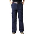 thumbnail image 1 of Birdeem Mens Outdoors Thick Straight-Leg Pants Mountain Climbing Multi-Pocket Overalls Trousers, 1 of 12