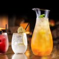 thumbnail image 2 of Glass Carafe With Lid Wine Carafe with Lid, Juice Serving Carafe, Glass Water Or Wine Carafe, Beverage Jars for Fridge, Milk Containers for Refrigerator[700cc], 2 of 5