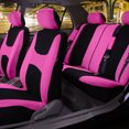 thumbnail image 2 of Car Seat Cover Full Set with Steering Wheel, Belt, & Head Rest Covers 11 Colors, 2 of 6