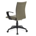 thumbnail image 2 of Leick Chaise de Bureau en Tissu de Lin Apostrophe Vert Sauge, 2 of 3