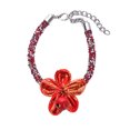 thumbnail image 2 of CBFFDC Pet Flower Bell Decor Necklace Luxury Rhinestone Pet Necklace Flower Bell Decor Adjustable Length Cat Puppy Accessories, 2 of 7