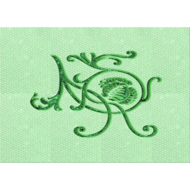 Ahgly Tapis Rectangulaire Lavable en Machine Intérieur Vert Menthe Transitionnel, 7 Pieds x 10 Pieds