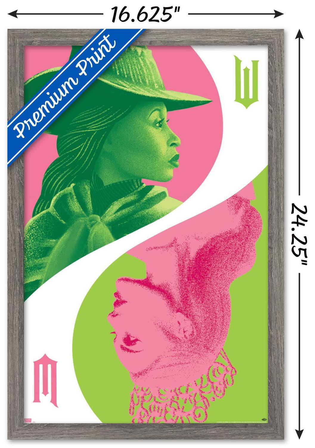 Wicked - Reflection Wall Poster with Push Pins