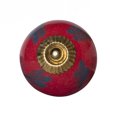 thumbnail image 2 of Knob-it 676685033031 Ensemble de Boutons Ronds Vintage Peints à la Main - Corail & Bleu - Lot de 12, 2 of 3