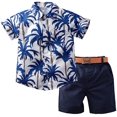 thumbnail image 1 of Chemise Hawaïenne + Ceinture + Pantalon pour Bébé, 1 of 5