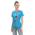 thumbnail image 4 of Women's Basic Short Sleeve T-Shirt Naruto Sakura, 4 of 6