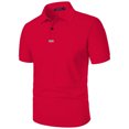thumbnail image 5 of asjyhkr Golf Shirts for Men Quick drying Performance Short Sleeve Moisture-Wicking Workout Collared Shirts, 5 of 5
