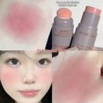 thumbnail image 1 of Summer Savings! Gspmoly Blush Makeup, Double Head Sponge Powder Blusher Lip and Cheek Dual-Use Matte Natural Rouge Powder Blusher Stick Expansion Color Cream Blush, 1 of 3