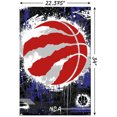 thumbnail image 2 of NBA Toronto Raptors - Maximalist Logo 23 Wall Poster, 22.375" x 34", 2 of 4