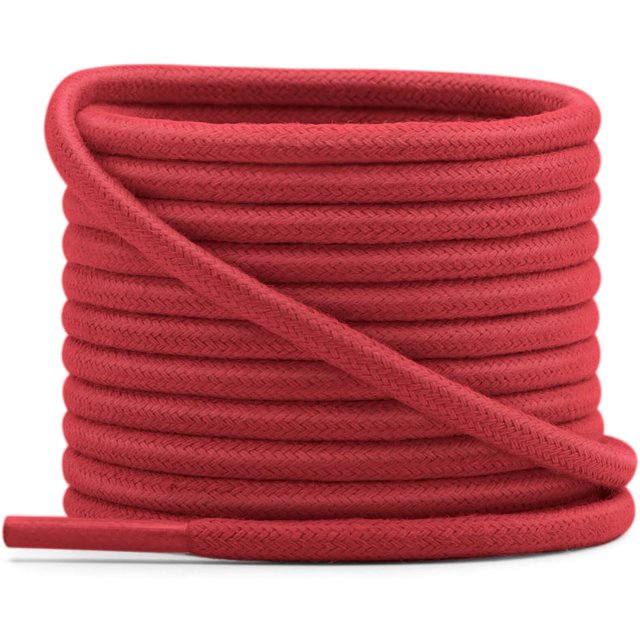 YFINE Lacets Ronds Cirés pour Chaussures Habillées Lacets pour Bottes Lacets de Chaussures (2 Paires)
