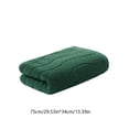thumbnail image 3 of Meitianfacai Towel Thickened Soft Absorbent Plain Color Household Wash Face Gift Towel, Green, 3 of 6