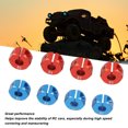 thumbnail image 3 of RC Roue Hex Adaptateur Hexagonal en Aluminium, Redcat 1/10 RC Pièces de Mise à Niveau de la Voiture Rouge Bleu, Léger, Stabilité Améliorée, 3 of 8
