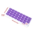 thumbnail image 3 of EGNMCR Tools&Home Improvement Monthly Pills Organizer With Lid Arthritis Friendly EasyOpen Lids 31 Removable Daily Pills Pods Date Reminder Travel Case For Vitamins Medications storage boxSS, 3 of 7