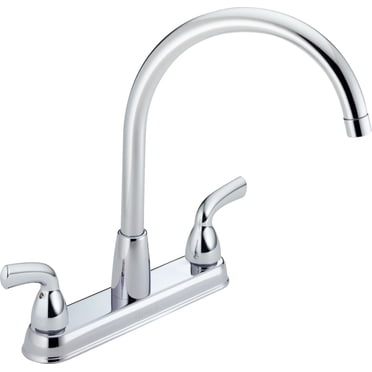 Peerless® Chrome Two Handle Kitchen Faucet