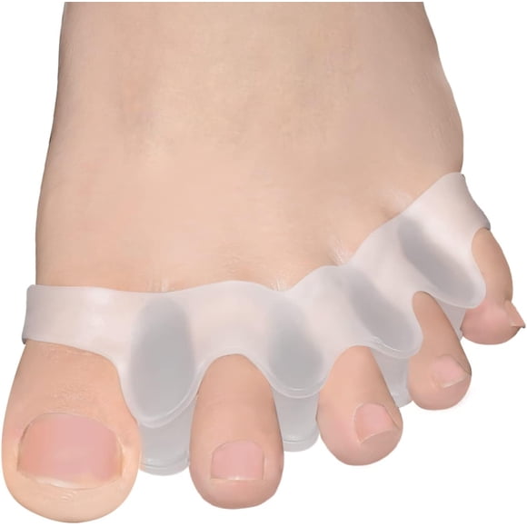 EcoNesxp Pack of gel toe separators silicone toe spacers for proper toe alignment toe expanders for bunion correction