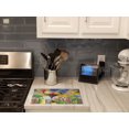 thumbnail image 2 of Carolines Treasures PRS4063LCB Rooster Barnyard Morning Glass Cutting Board - Large, 2 of 3