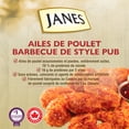 thumbnail image 4 of Janes® Pub Style Wings, Bold BBQ, 660g, Frozen Chicken Wings, 4 of 10