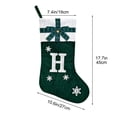 thumbnail image 3 of Dpityserensio Knitted Hosiery Wool Hosiery Embroidered Letter Children's Candy Gift Bag Christmas Stocking Gift Bag, 3 of 5