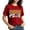 511_Red, variant on Chenmei Short Sleeve T Shirts for Women Cup 2026 Shirt Women USA Football Season T Shirt Funny Graphic Short Sleeve Shirt Womens Summer Tops