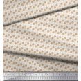 thumbnail image 2 of Soimoi Silk Fabric Floral Shirting Decor Fabric Printed Yard 42 Inch Wide, 2 of 3