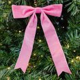 thumbnail image 2 of Holiday Time 4 Nœuds De Noël Rose, 2 of 4