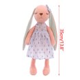 thumbnail image 2 of Mefallenssiah Poupée Créative Rabbit Jouet en Peluche Ornement Mignon Rabbit Coussins en Peluche Oreilles Longues Rabbit Poupée Fille Cadeau pour Enfants, 2 of 2