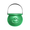 thumbnail image 4 of 8 Inch Plastic Cauldron Kettle For St. Day And Halloween Large Bucket For Table Decorations Centerpieces, 4 of 9