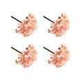 thumbnail image 2 of relayinert 4pcs Cloth Nature Indoors With Low Maintenance Decor Artificial Flowers Versatile Home Decoration Champagne 1Set, 2 of 6