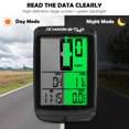 thumbnail image 4 of INBIKE Wireless Bike Speedometer with Green Backlight, Waterproof Cycling Computer for Mountain Bikes, Measures Speed, Distance, Time, and More, Easy Installation, Durable Outdoor Use., 4 of 6