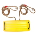 thumbnail image 5 of Siège de Balançoire Robuste avec Cordes Ajustables - Limite de Poids de 330 Lb - Accessoires de Remplacement pour Balançoire de Terrain de Jeu (Jaune), 5 of 5