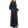thumbnail image 2 of LSLJS Robe de Nuit d'Hiver Chaude pour Femmes Peignoir pour Couple Hommes et Femmes et Robe de Nuit d'Hiver, Peignoirs Cadeaux pour Femmes, 2 of 7