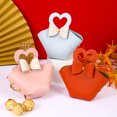 thumbnail image 1 of YAOMOBB Faux Leather Gift Bag Convenient Colorful Mini Handbag Gift Faux Leather Candy for Parties Weddings, 1 of 7