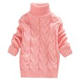 thumbnail image 1 of Funicet Foreign Trade Fall New Solid Color High Neck Boys and Girls Knit, 1 of 5