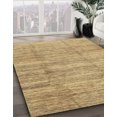 thumbnail image 2 of Ahgly Company Tapis d'Intérieur Ronds Abstraits Brun Foncé, Tapis de Zone Abstraits, 7 Pieds Rond, 2 of 6