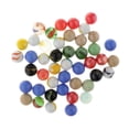 thumbnail image 1 of Billes Rondes en Verre Multicolores, Diamètre 16 mm 45 Pcs par Paquet, Remplissage de Vase, 1 of 8