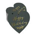 thumbnail image 1 of Inkdotpot Gold Foil Paper Hang Tag Happy Birthday Favor Tag 50 Pieces, 1 of 6