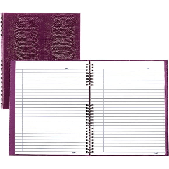 Blueline A10150.RAS NotePro Cahier 10,75 Pouces x 8,5 Pouces 150 pages Framboise Foncée - 1 Chacun