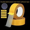 thumbnail image 4 of Dvkptbk Bucky Double Sided Tape Cloth Base Double-sided Adhesive Tape, Strong, High Viscosity, Non Marking, Fixed Double-sided Carpet Adhesive, Transparent Mesh, Double-sided Tape, 4 of 9