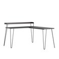 thumbnail image 1 of Ameriwood Home Haven L Desk with Riser, Black Oak, 1 of 9