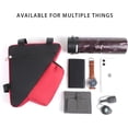 thumbnail image 3 of AIGIA Bike Triangle Frame Bag Bicycle Cycling Storage Triangle Top Tube Front Pouch Saddle Bag for Road and Mountain Bikes, 3 of 7