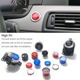 thumbnail image 4 of Baohd Voiture Start-stop Boutons Haut Ajustement Interrupteur d'Allumage Petit Remplacement Interrupteurs Bouton Couvercle Autocollants Raccords Réparation Atelier Argent Echassis, 4 of 6