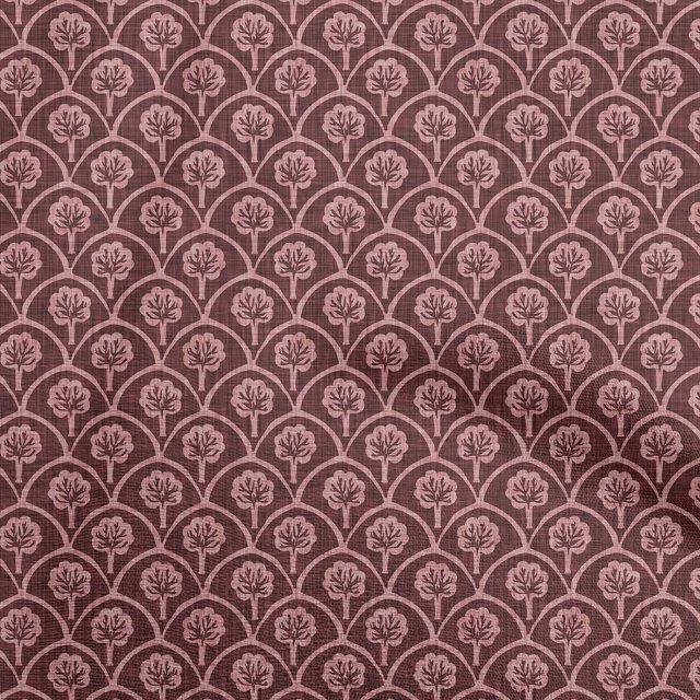 oneOone Cotton Jersey Maroon Fabric Block Sewing Craft Projects Fabric Prints By Yard 58 Inch Wide-0U