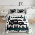thumbnail image 1 of Erosebridal Camping Car Bedding Full Comforter Set, Camper Down Comforter, Rustic Farmhouse Decor, Breathable 3pcs, 1 of 7