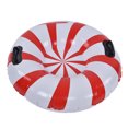 thumbnail image 3 of Tube de Neige Gonflable, Tube de Neige en PVC Rouge+blanc Résistant aux Impacts et à l'Abrasion pour l'Extérieur pour le Ski, 3 of 8