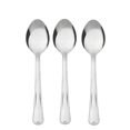 thumbnail image 2 of Mainstays 3-Piece Lace Pattern Teaspoon Silver, Adult, 2 of 5