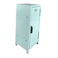 thumbnail image 1 of Makeup Storage Cabinet, Display Rack with A Lock Vertical File Cabinet Organizer Blue, 1 of 8