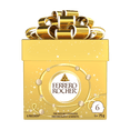 thumbnail image 1 of FERRERO ROCHER, Fine Hazelnut Chocolate, 6 Individually Wrapped Chocolates,, 1 of 5
