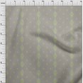 thumbnail image 3 of oneOone Georgette Viscose Tissu Stripe & Swirl Ikat Tissu Imprimé 1 Yard 42 Inch Large, 3 of 4
